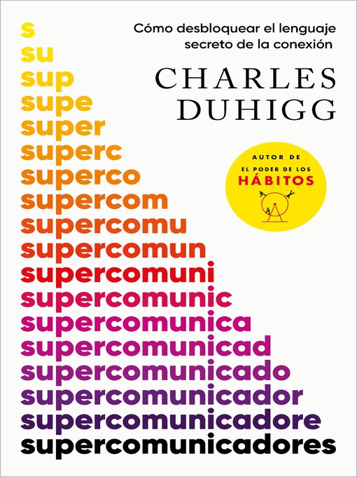 Title details for Supercomunicadores by Charles Duhigg - Wait list